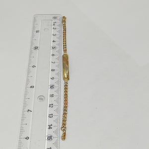 ESCLAVA ORO,ORO COMBINADO 10 K 2,50 GRMS (SEMINUEVO)