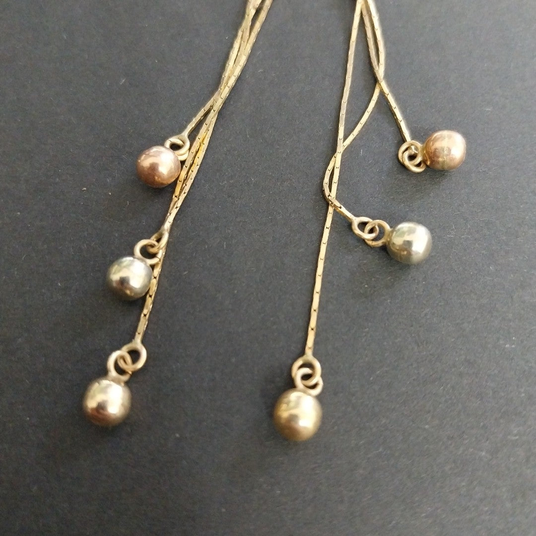 ARETES PAR ORO 10 K 3,00 GRMS (SEMINUEVO)