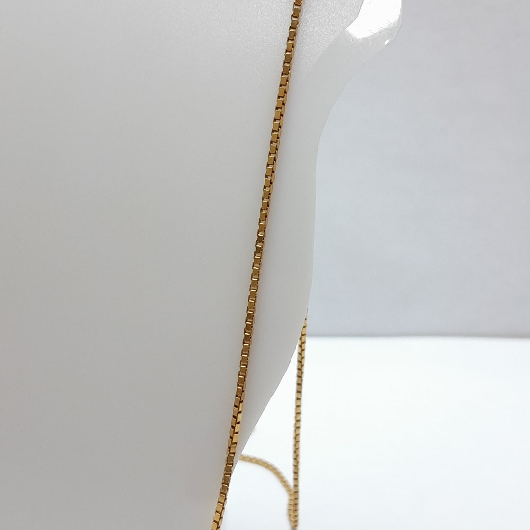 CADENA. ORO. 18 K 6.3 GRMS (SEMINUEVO)