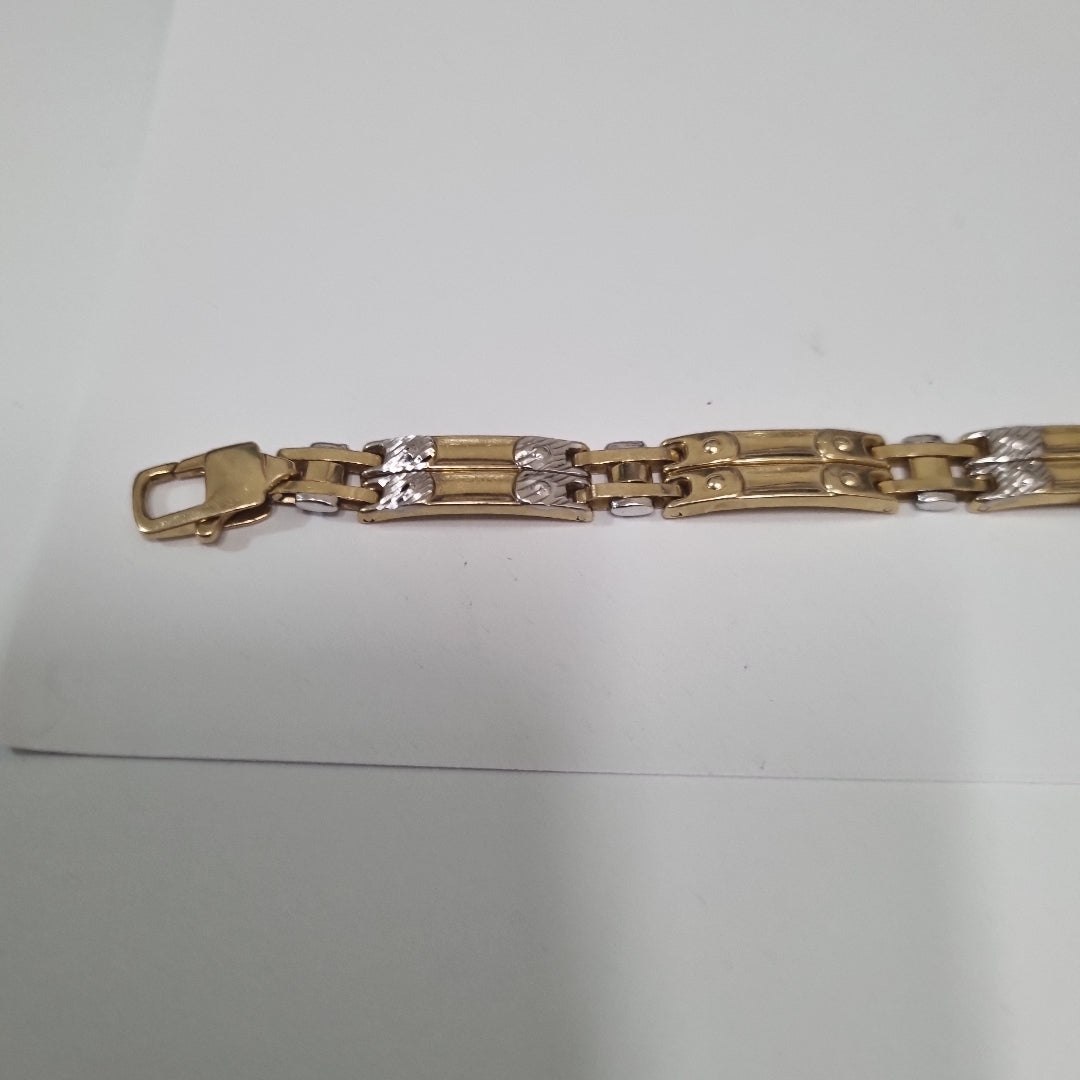 PULSERA. ORO, RODIADO 14 K 14.6 GRMS (SEMINUEVO)