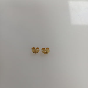 BROQUELES PAR ORO 14 K 0,60 GRMS (SEMINUEVO)