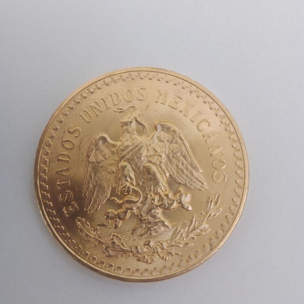 K1 41,60 GRMS - DTO. 0,00 GRMS - 21 K - AVALÚO 77126,40 * IDENTIFICACIÓN MONEDA NOMINATIVA * MONEDAS PESOS 50 PESOS (SEMINUEVO)