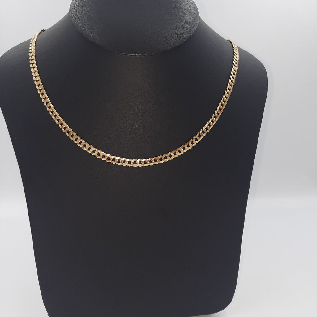 AHOGADOR, CADENA. ORO. 14 K 13.3 GRMS (SEMINUEVO)