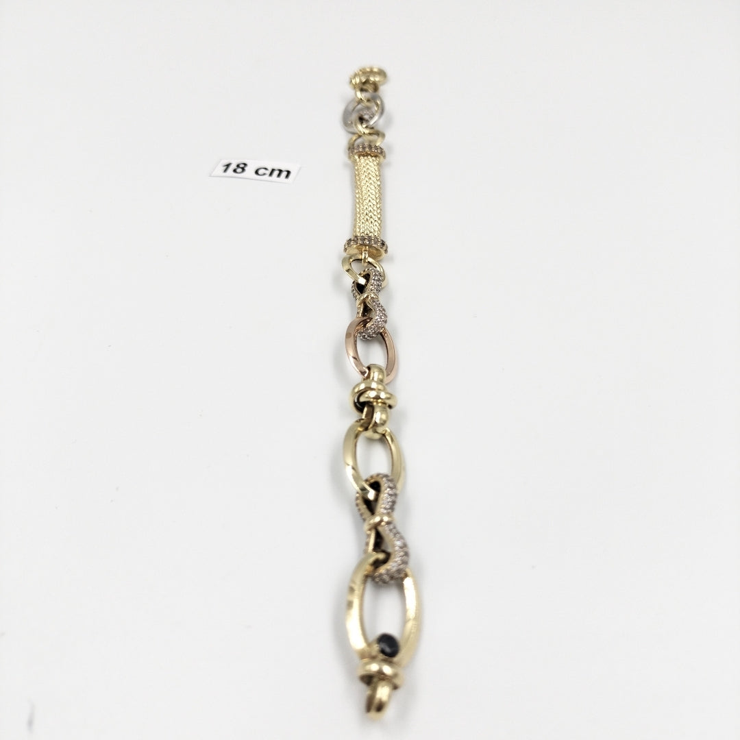 PULSERA ORO 14 K 12,50 GRMS (SEMINUEVO)