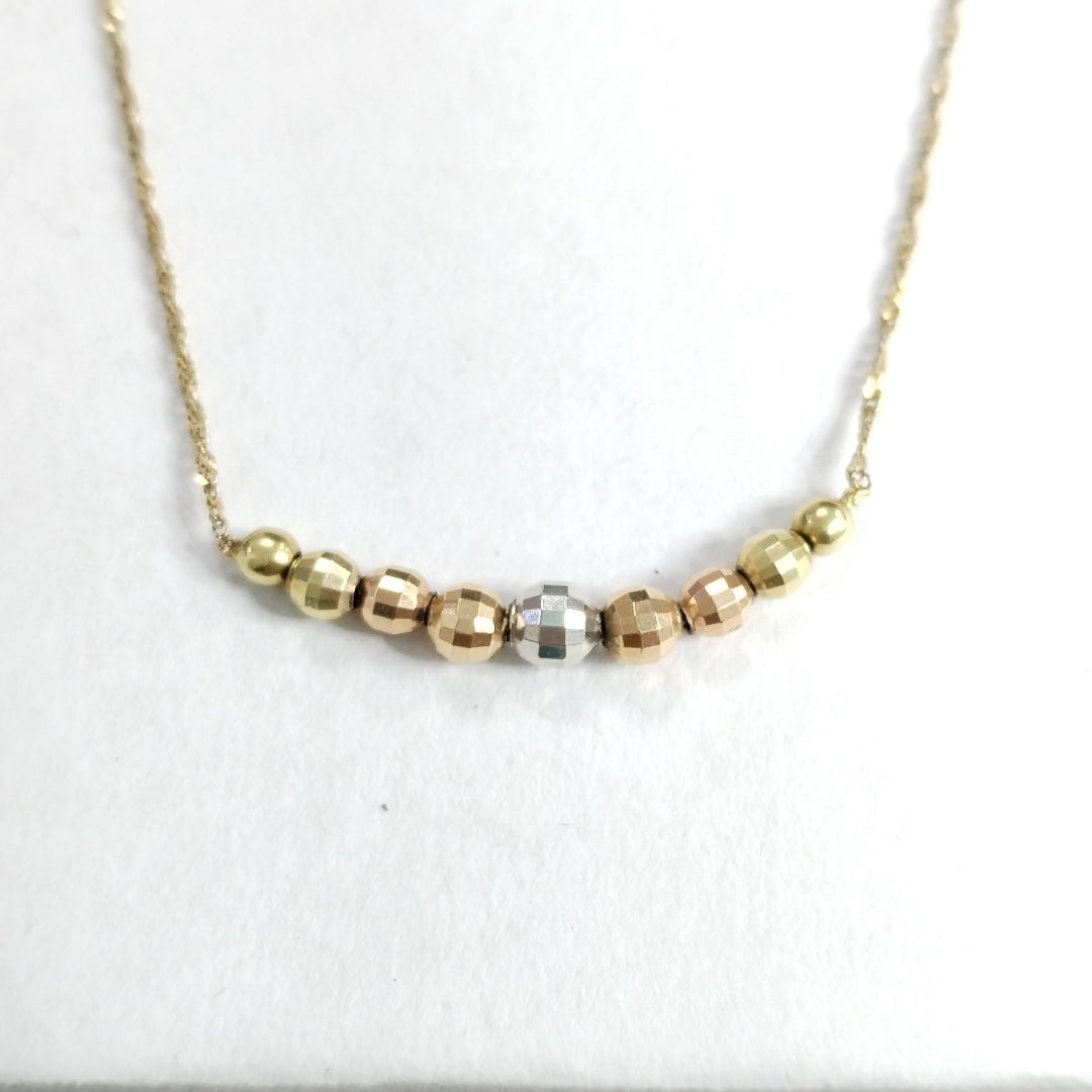 CADENA ORO COMBINADO 14 K 3,20 GRMS (SEMINUEVO)