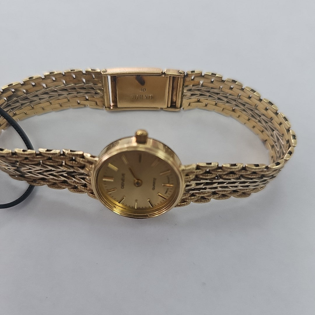 RELOJ CAJA Y PULSO ORO ORO 14 K 33,40 GRMS (SEMINUEVO)
