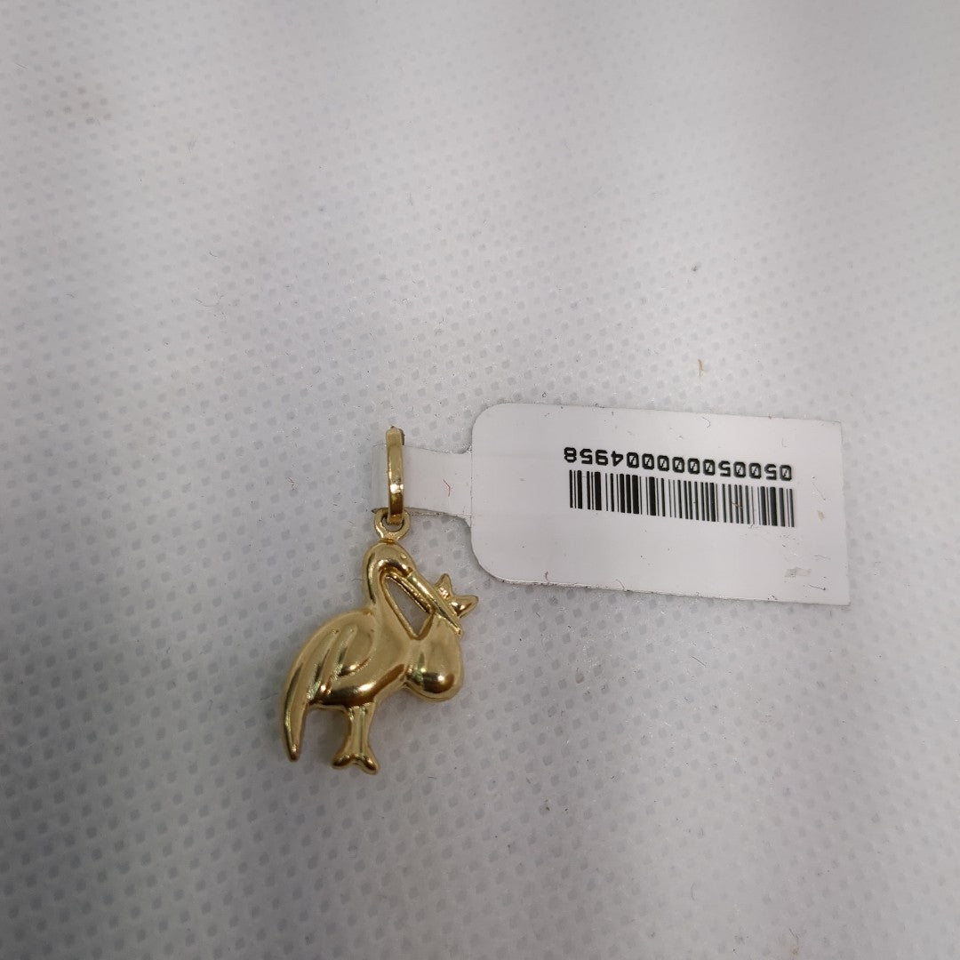 10182DIJ00000B310 FRD5 DIJE DE CIGÛEÑA O/A ORO 14K 1.1GRS (NUEVO)