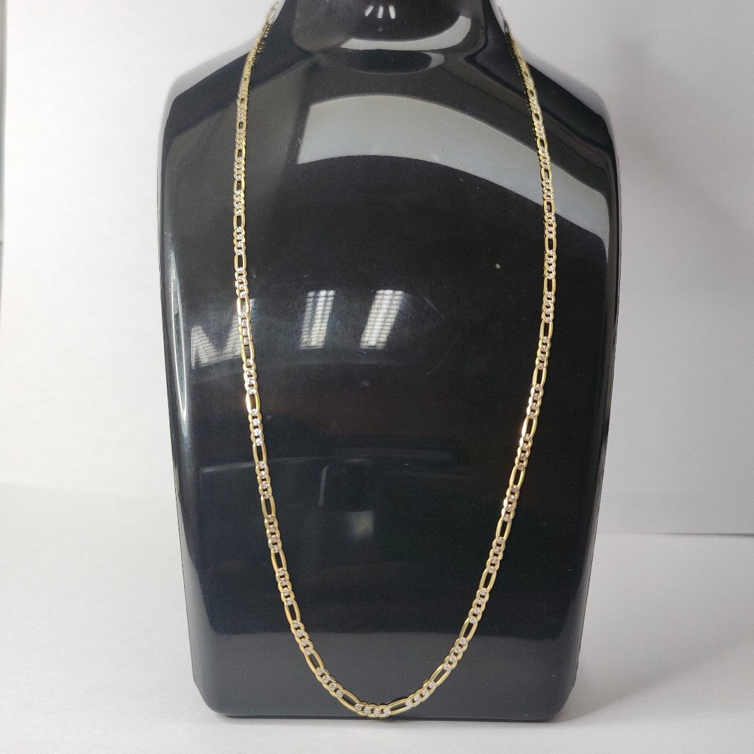 CADENAS CARTIER 3*1 DIAMANTADA ORO 14K 4.6 (NUEVO)