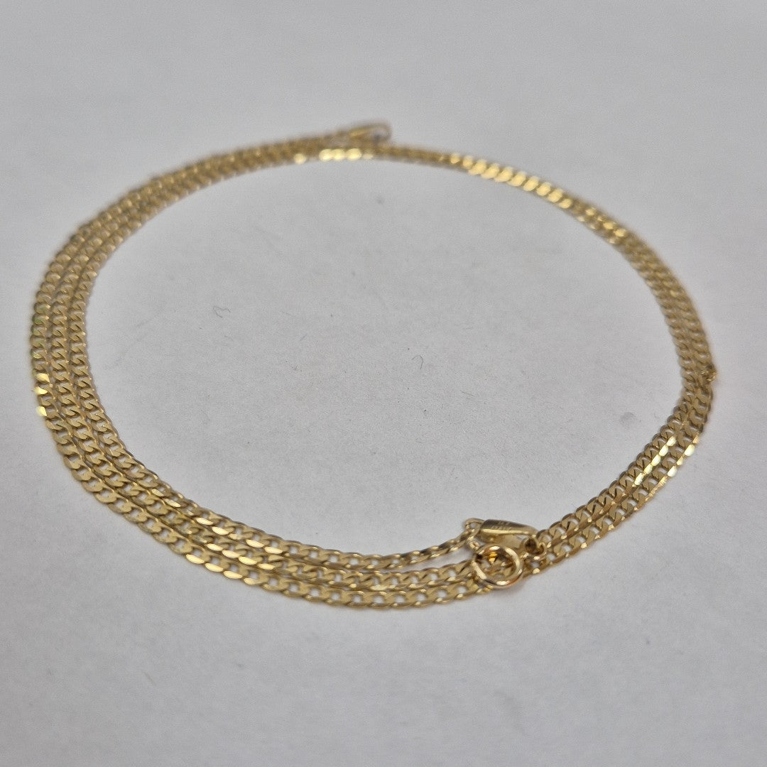 CADENAS BARBADA AMARILLA ORO 14K 3.3 (NUEVO)