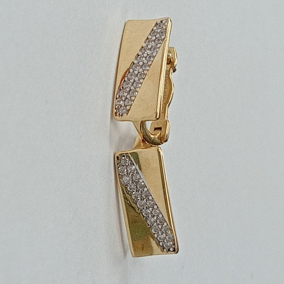 BROQUELES ORO 14K 2.9 (NUEVO)