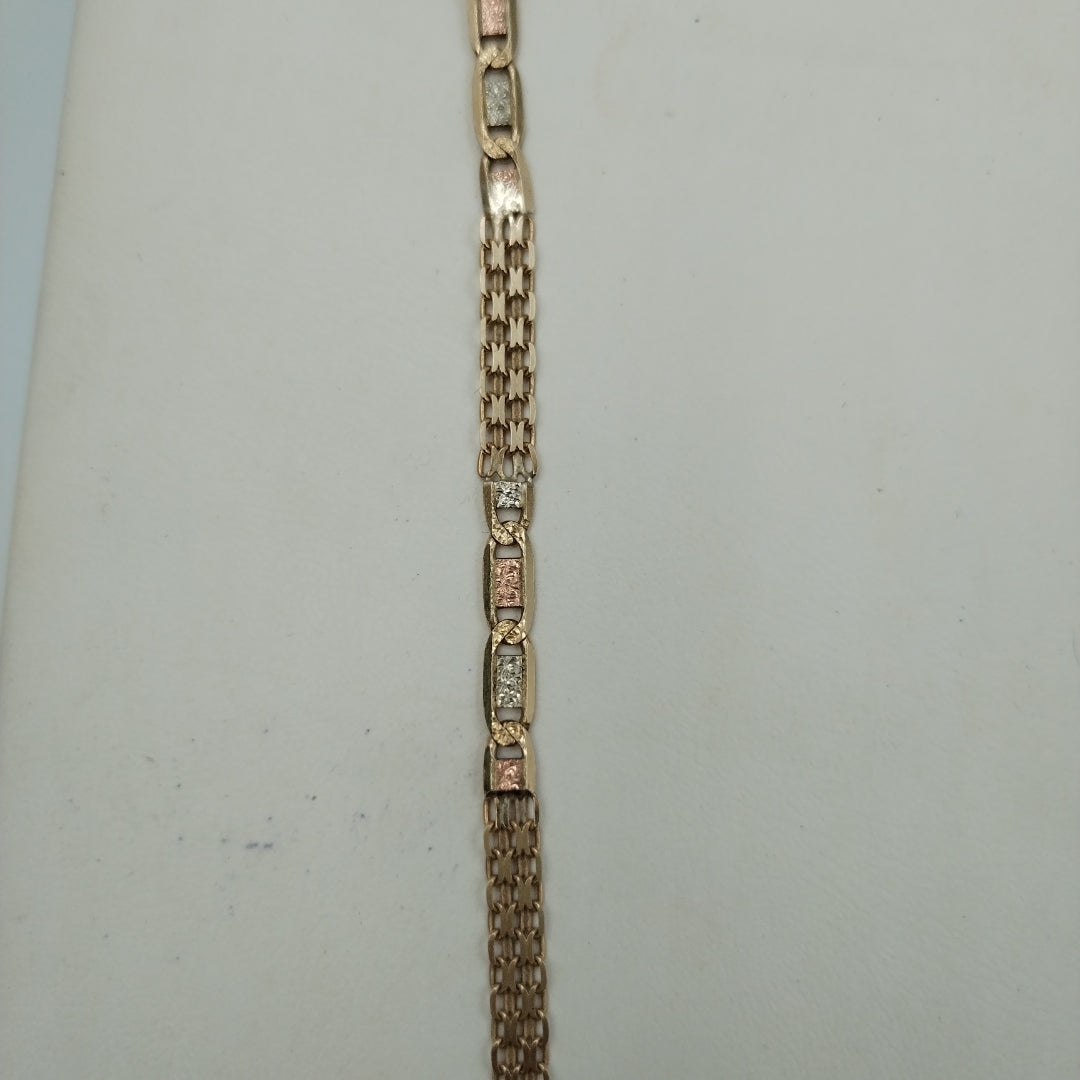 PULSERA. ORO. 10 K 4.5 GRMS (SEMINUEVO)