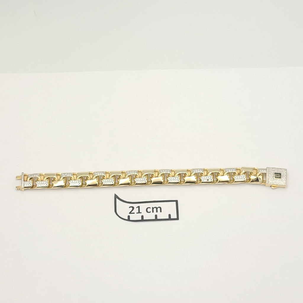 PULSERA ORO 14 K 30,70 GRMS (SEMINUEVO)