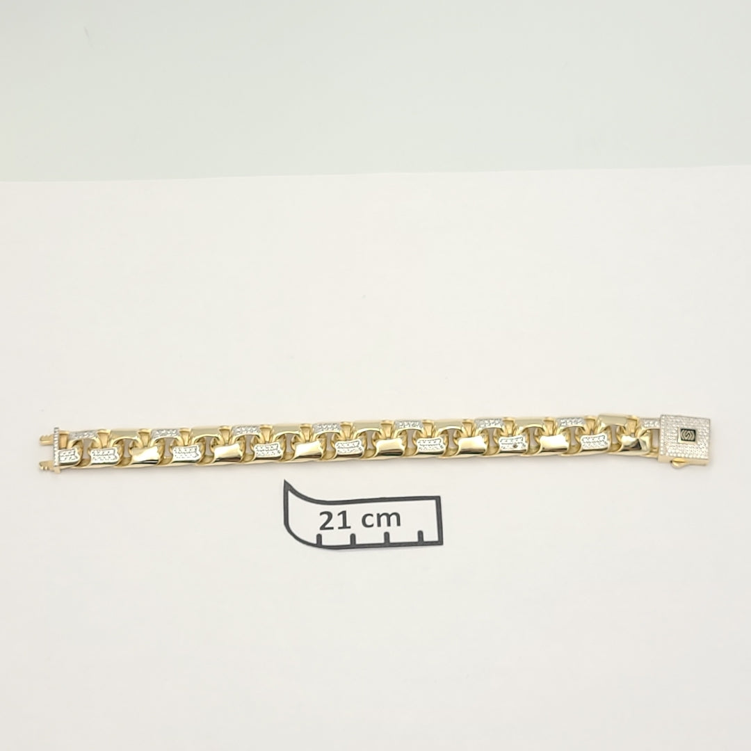 PULSERA ORO 14 K 30,70 GRMS (SEMINUEVO)
