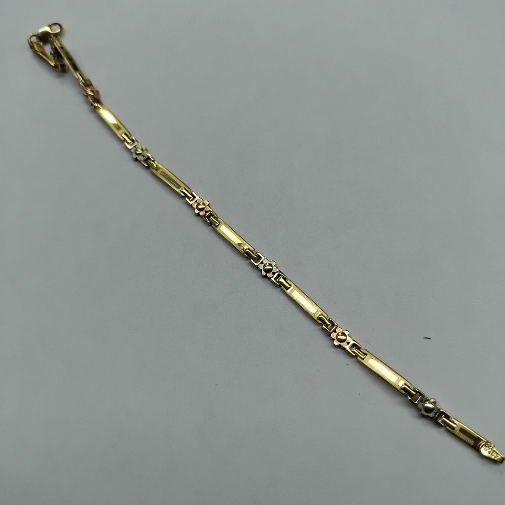 PULSERA. ORO. 14 K 3.6 GRMS (SEMINUEVO)