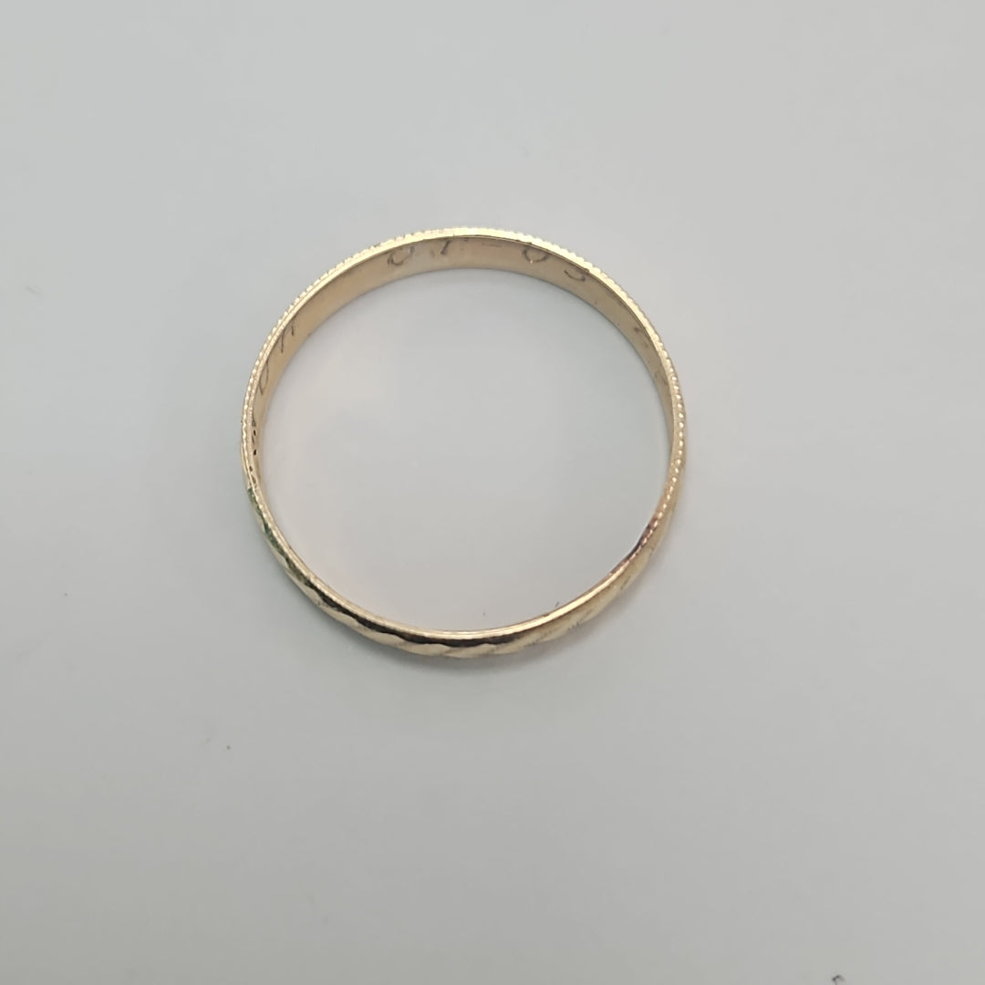 ANILLITO ORO 10 K 1,00 GRMS (SEMINUEVO)