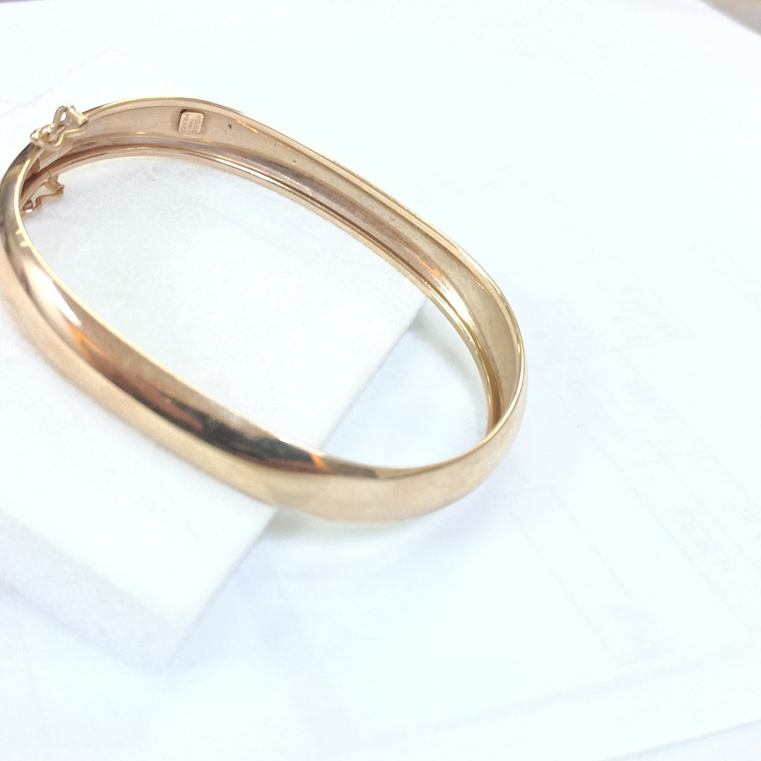 PULSERA RIGIDA ORO 14 K 13,40 GRMS (SEMINUEVO)