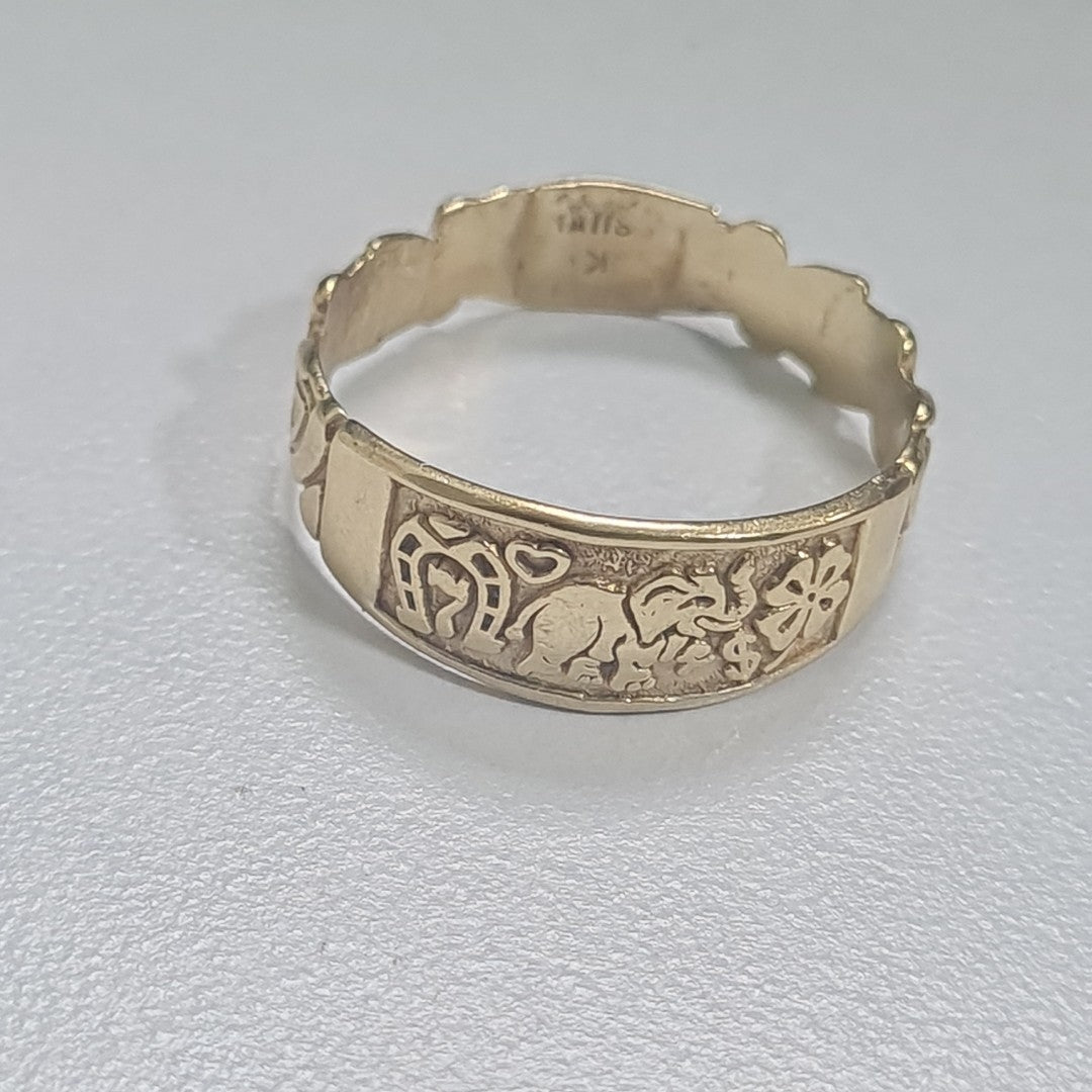 ANILLO. ORO. 14 K 2.6 GRMS (SEMINUEVO)