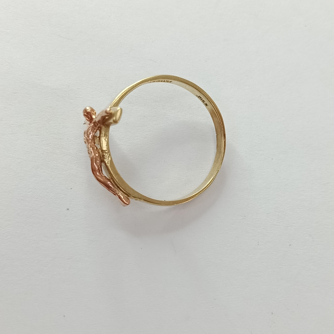 ANILLO ORO 10 K 2,50 GRMS (SEMINUEVO)