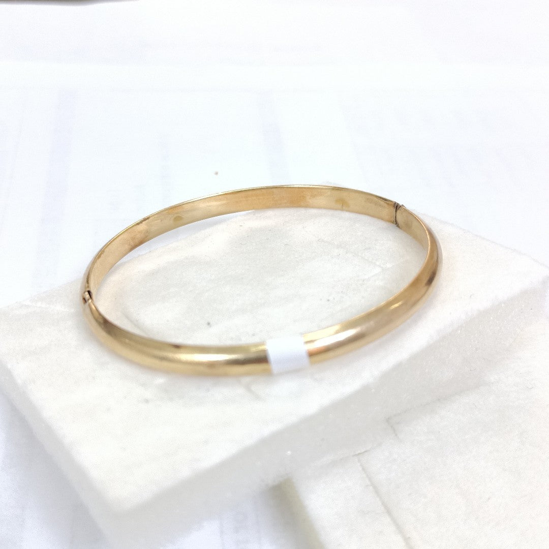 PULSERA RIGIDA. ORO. 14 K 6 GRMS (SEMINUEVO)