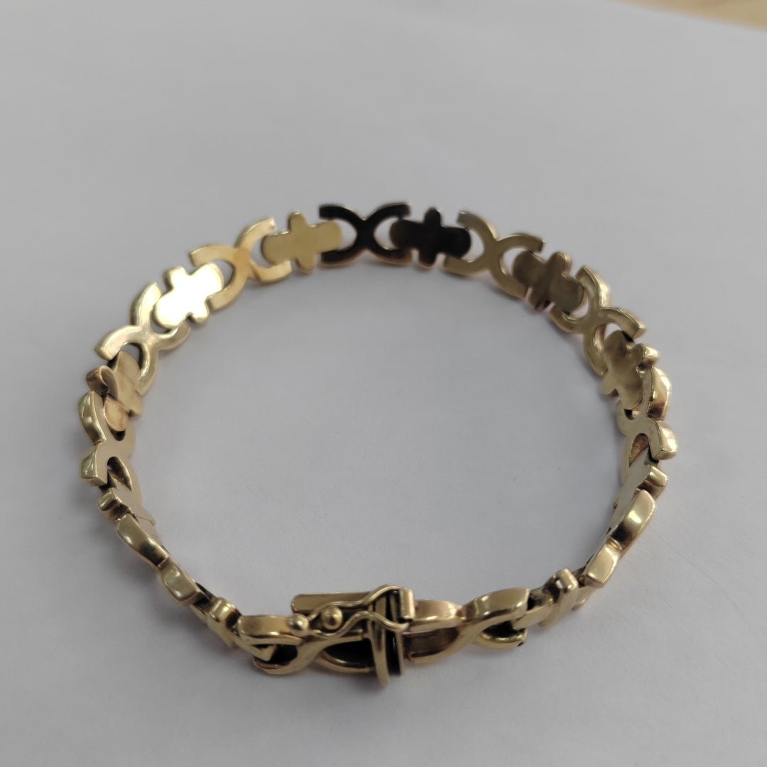 PULSERA. ORO. 14 K 12.4 GRMS (SEMINUEVO)