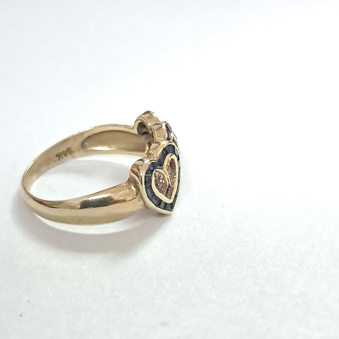 ANILLITO. ORO. 14 K 3 GRMS (SEMINUEVO)