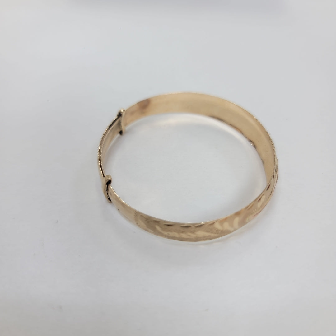 PULSERA RIGIDA. ORO. 10 K 4.8 GRMS (SEMINUEVO)