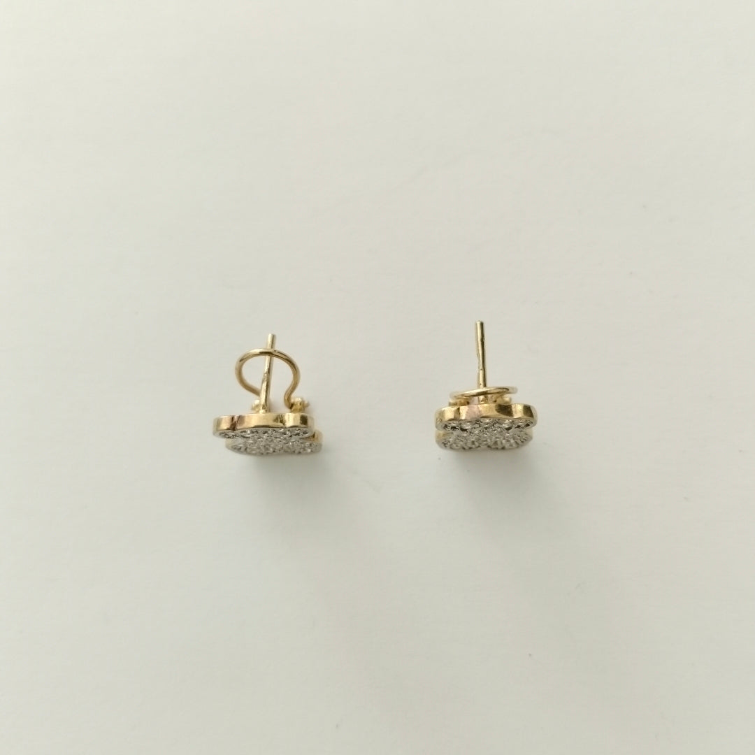 ARETES PAR. ORO. 10 K 3.1 GRMS (SEMINUEVO)