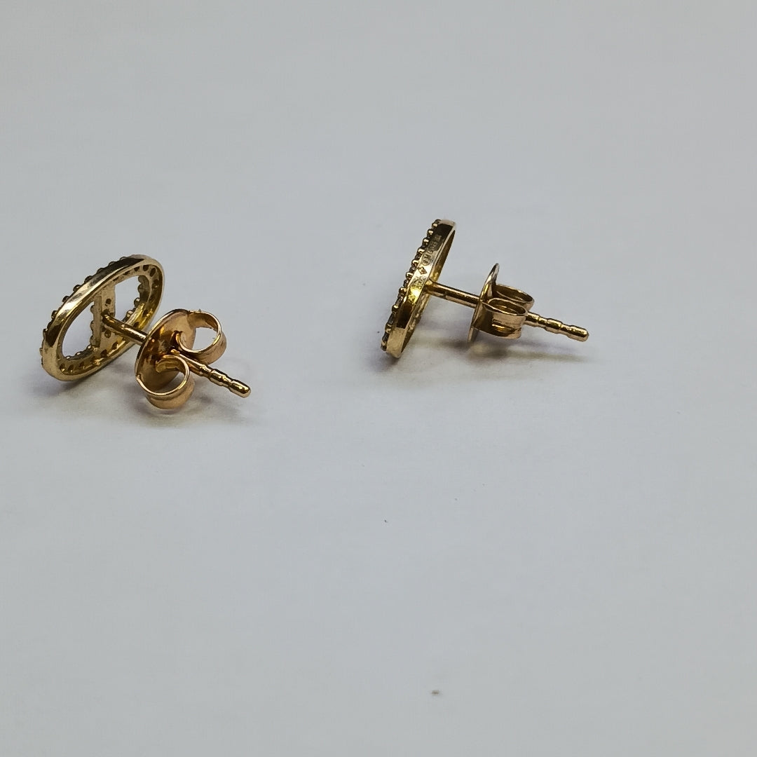 ARETES PAR. ORO. 10 K 1.2 GRMS (SEMINUEVO)