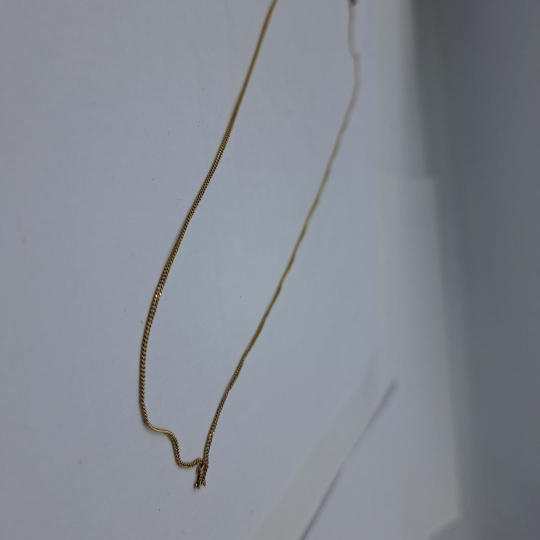 CADENA. ORO. 10 K 1.8 GRMS (SEMINUEVO)
