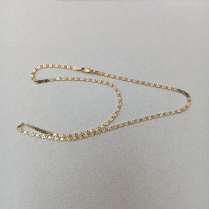CADENA. ORO. 14 K 10.5 GRMS (SEMINUEVO)