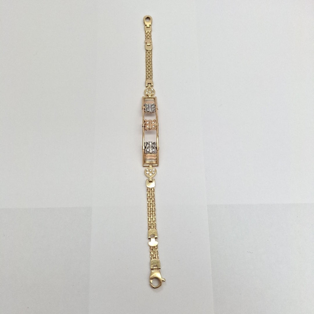 ESCLAVA. ORO COMBINADO. 14 K 12 GRMS (SEMINUEVO)