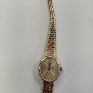 RELOJ CAJA Y PULSO ORO ORO 14 K 10,50 GRMS (SEMINUEVO)
