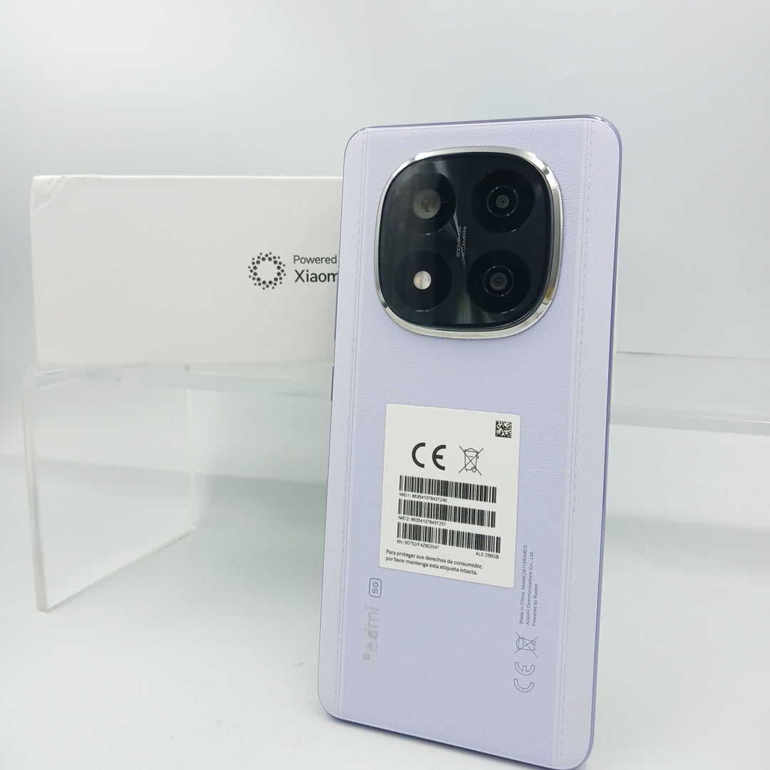 CELULAR XIAOMI REDMI NOTE 14 PRO+ 5G 24115RA8EG(2024) 256 GB 12 GB RAM (SEMINUEVO)
