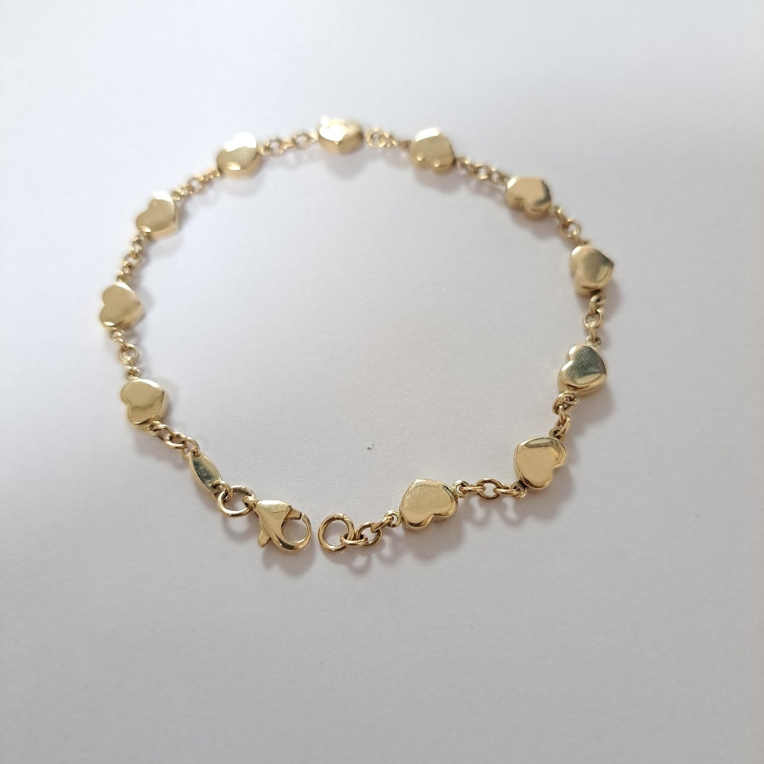 PULSERAS DAMA ORO 14K 3.7 (NUEVO)