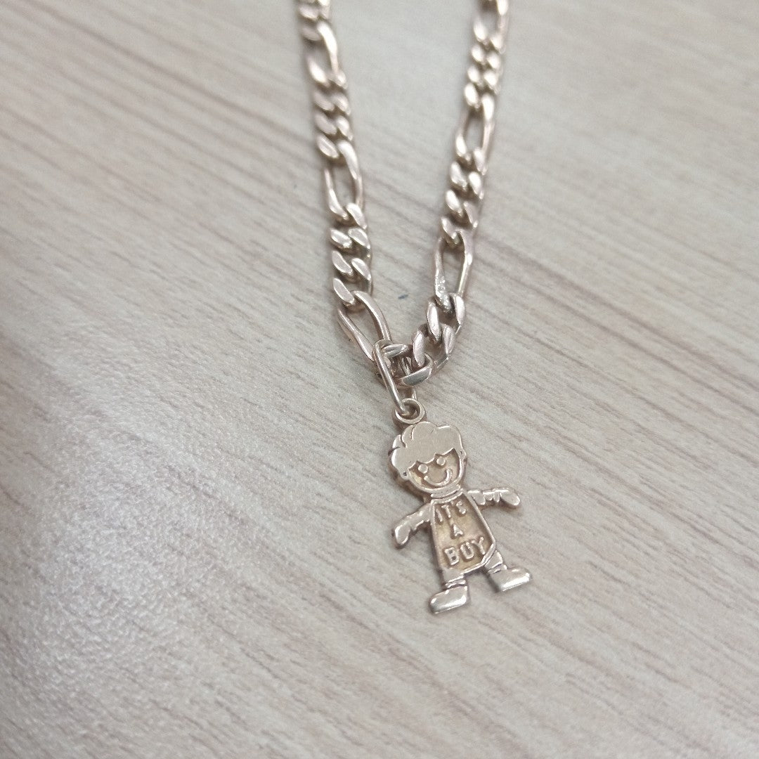 CADENA,DIJE ORO 8 K 21,70 GRMS (SEMINUEVO)