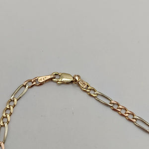 PULSERA. ORO COMBINADO. 14 K 2.8 GRMS (SEMINUEVO)