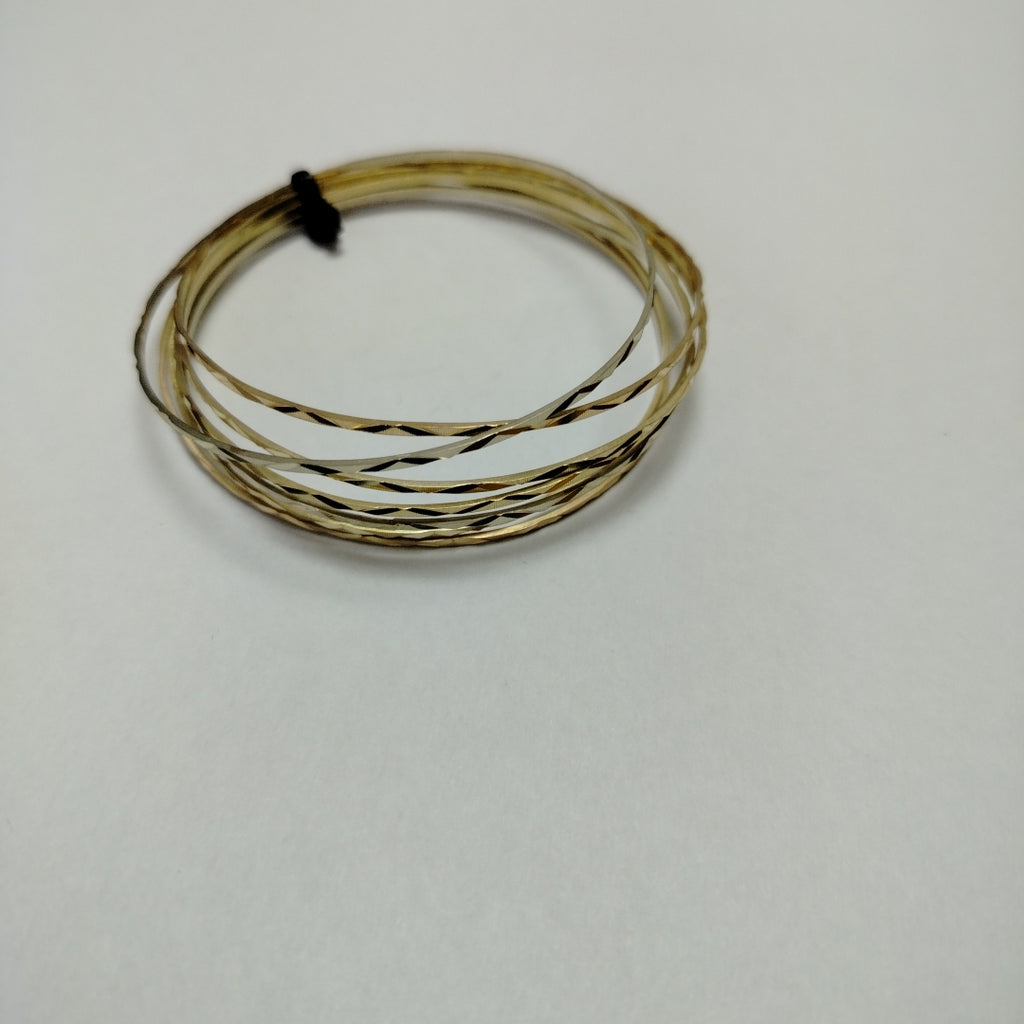 SEMANARIO DE PULSERAS. ORO. 14 K 19.6 GRMS (SEMINUEVO)
