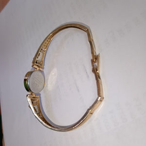 RELOJ CAJA ACERO PULSO ORO. ORO. 10 K 15.6 GRMS (SEMINUEVO)