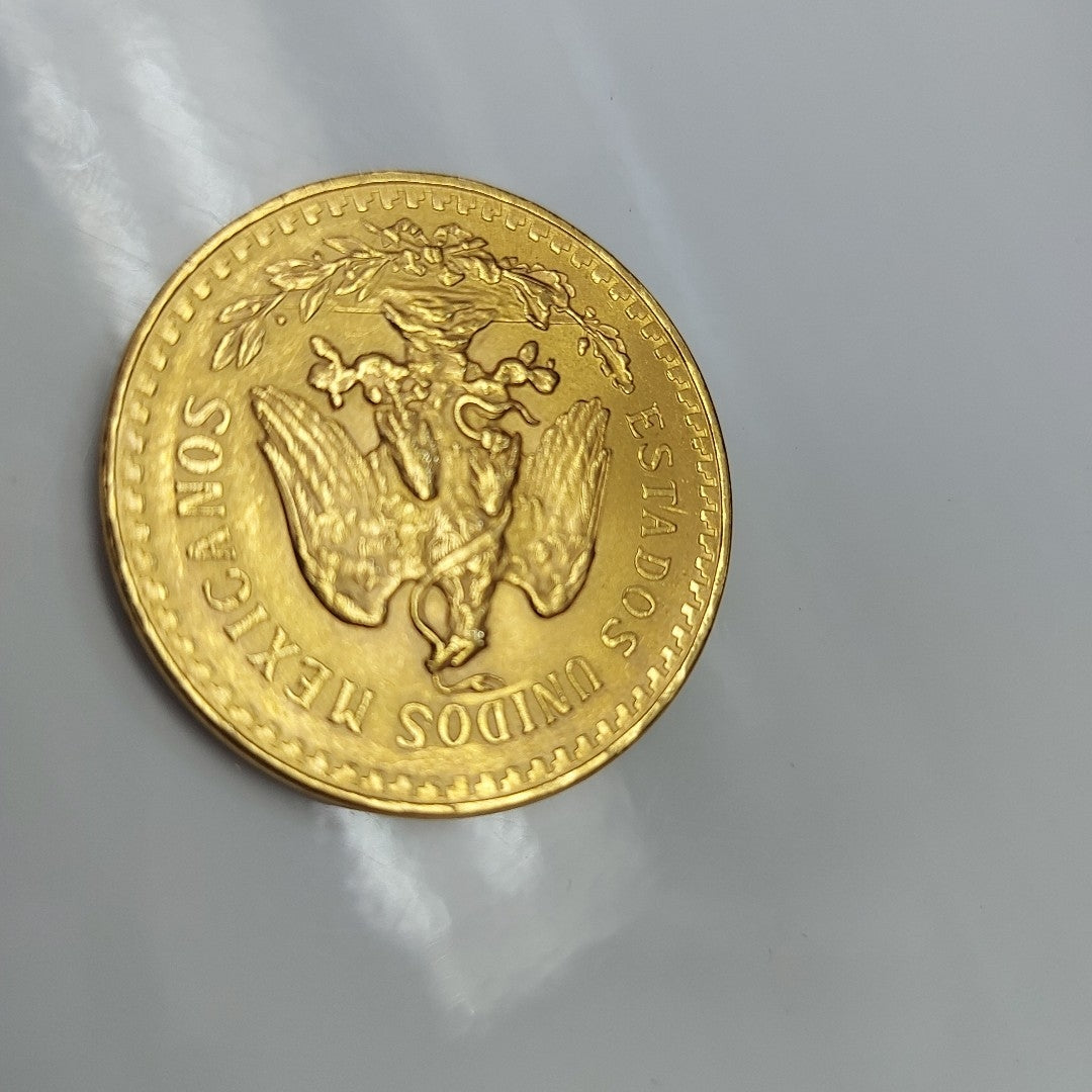 K1 41,60 GRMS - DTO. 0,00 GRMS - 21 K - AVALÚO 76003,20 * IDENTIFICACIÓN MONEDA NOMINATIVA * MONEDAS PESOS 50 PESOS (SEMINUEVO)