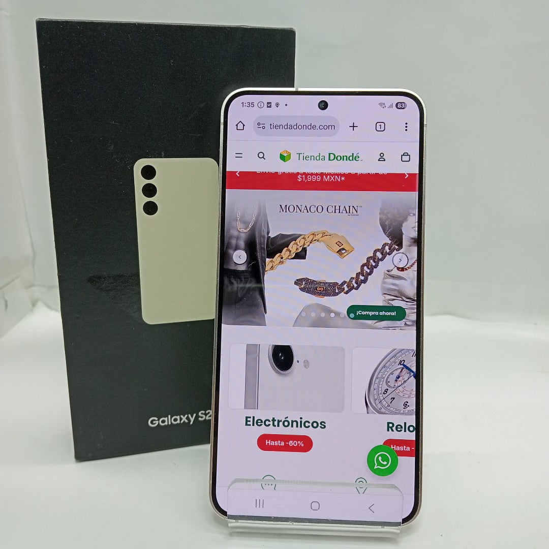 CELULAR SAMSUNG GALAXY S24 SM-S921B (2024) 256 GB 8 GB RAM (SEMINUEVO)