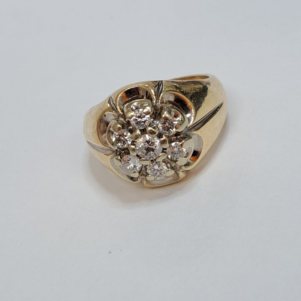 ANILLO ORO 14 K 11,20 GRMS (SEMINUEVO)
