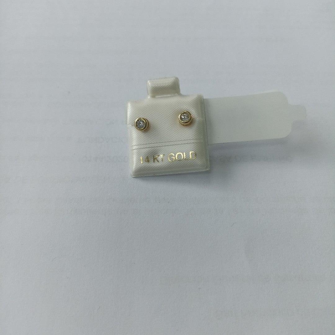 BROQUELES ORO 14K 0.8 (NUEVO)