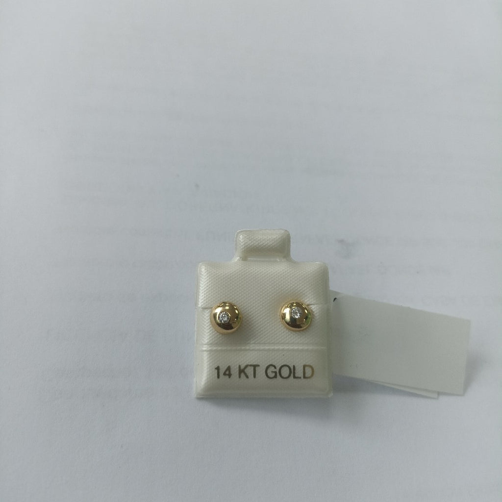 BROQUELES ORO 14K 0.9 (NUEVO)