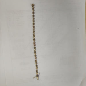 PULSERA. ORO. 10 K 7.8 GRMS (SEMINUEVO)