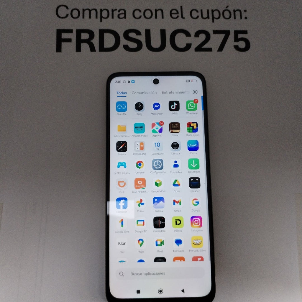 CELULAR XIAOMI REDMI 13 24049RN28L (2024) 256 GB 8 GB RAM (SEMINUEVO)