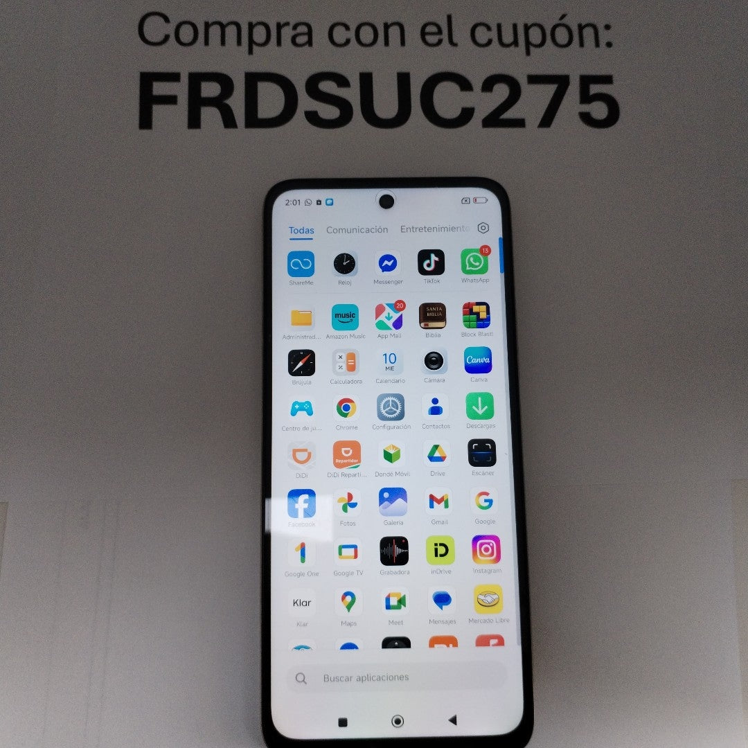 CELULAR XIAOMI REDMI 13 24049RN28L (2024) 256 GB 8 GB RAM (SEMINUEVO)