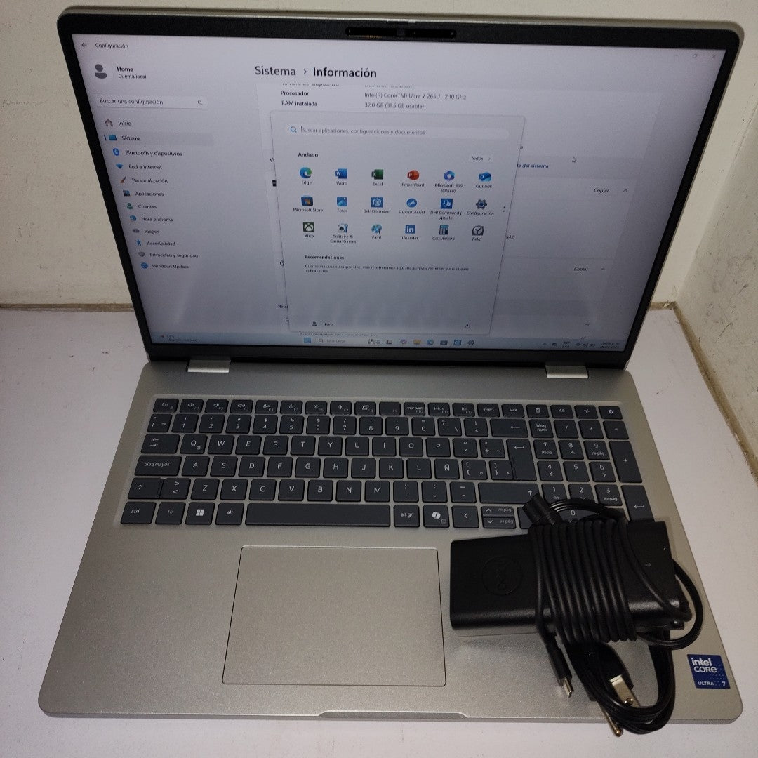LAPTOP DELL PRO 16 (2025) 512 GB SSD 32 GB RAM (SEMINUEVO)