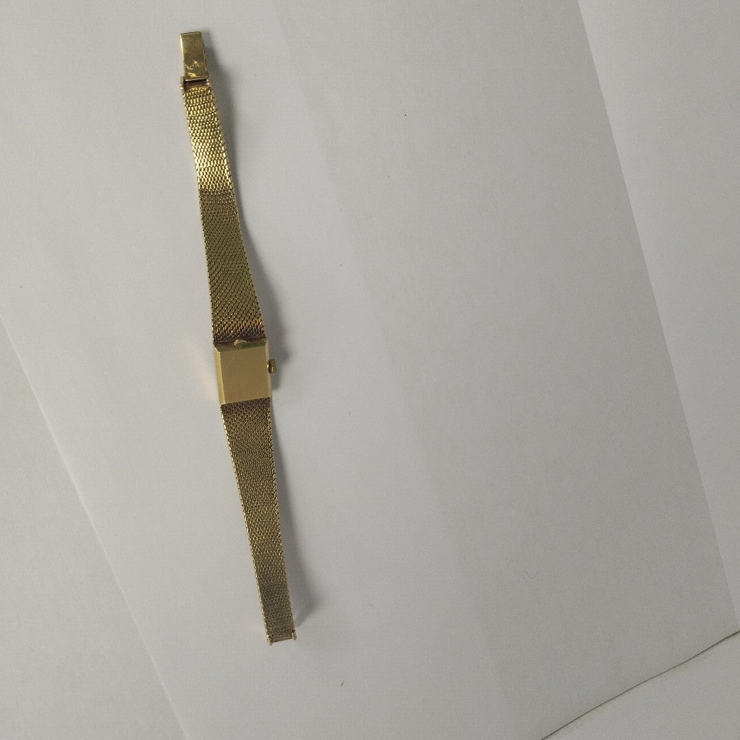 RELOJ CAJA Y PULSO ORO. ORO. 18 K 33.7 GRMS (SEMINUEVO)