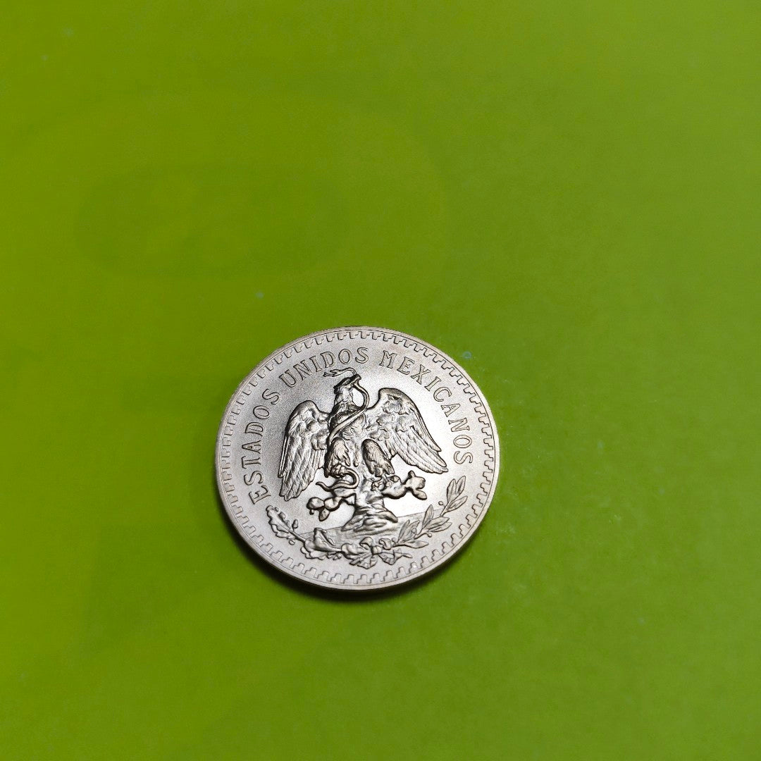 K1 41,60 GRMS - DTO. 0,00 GRMS - 21 K - AVALÚO 76003,20 * IDENTIFICACIÓN MONEDA NOMINATIVA * MONEDAS PESOS 50 PESOS (SEMINUEVO)