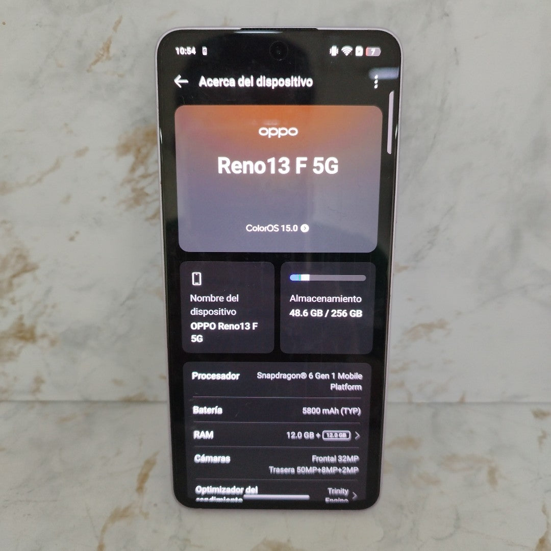 CELULAR OPPO  RENO 13F 5G CPH2699 (2025) 256 GB 12 GB RAM (SEMINUEVO)